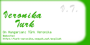 veronika turk business card