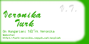 veronika turk business card